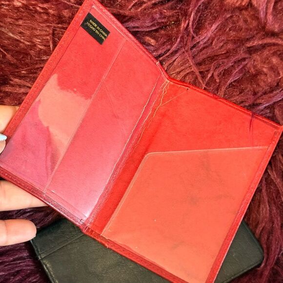 Red and Black Passport Holders - Picture 3 of 4